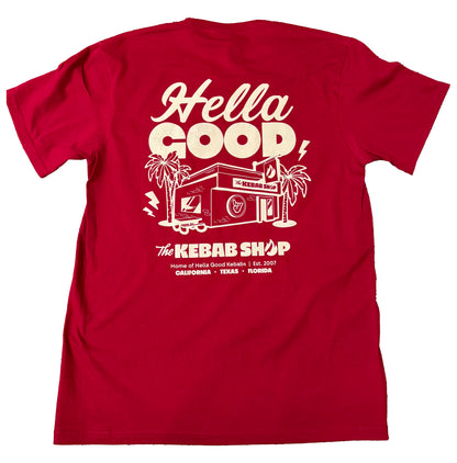T-SHIRT Red Crew