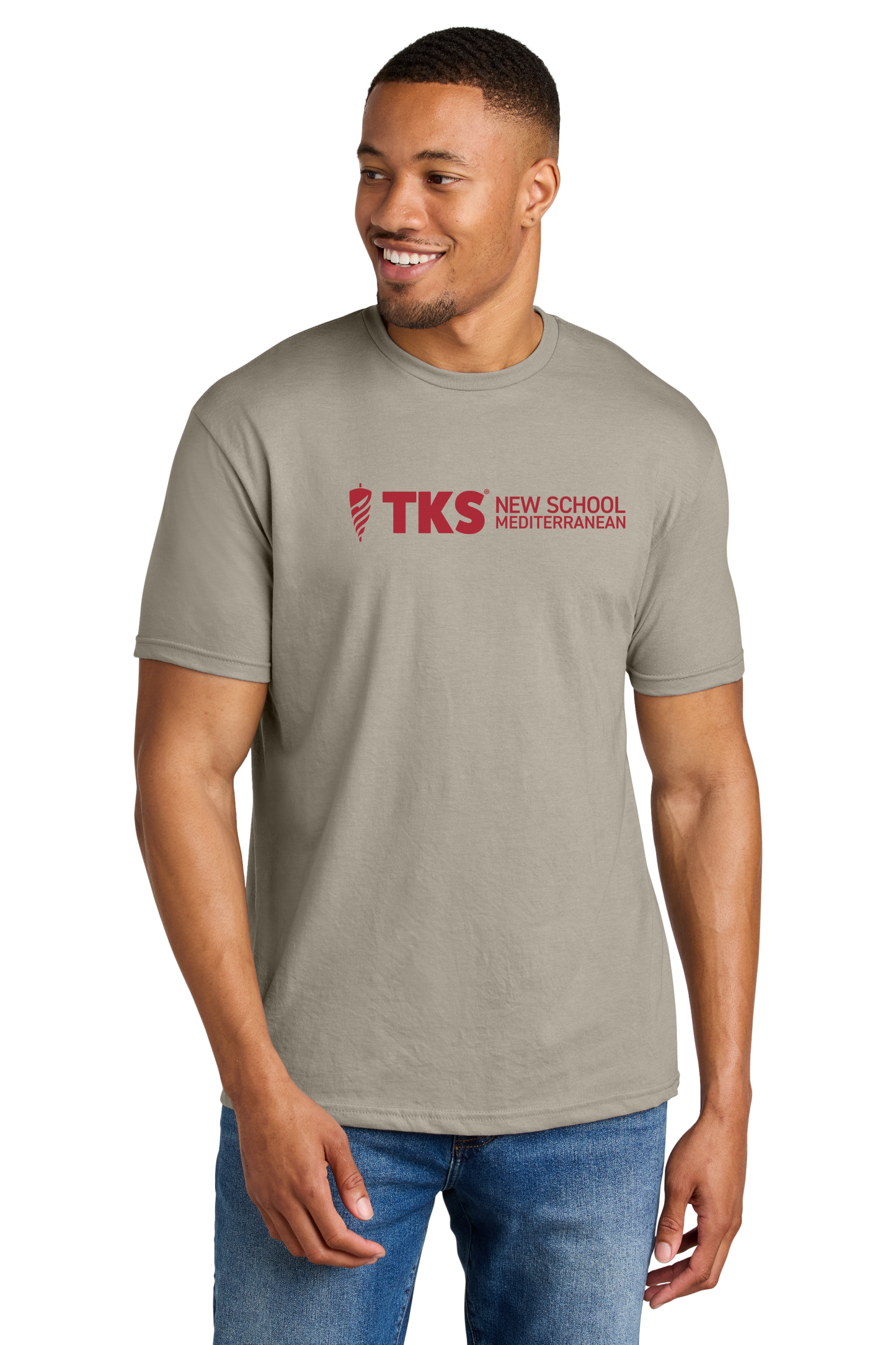 T-SHIRT SLATE Crew