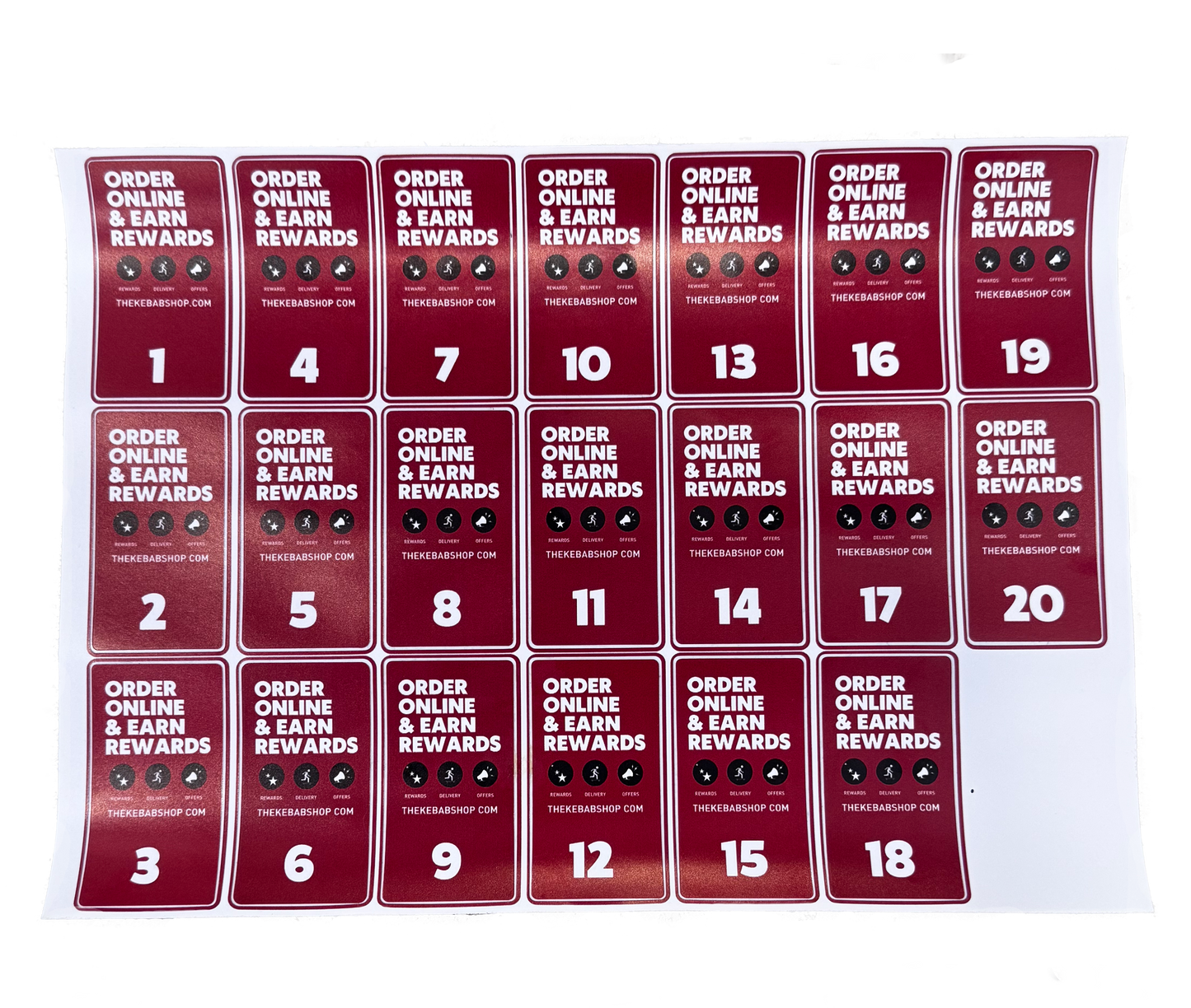 Pager 20 Stickers Set